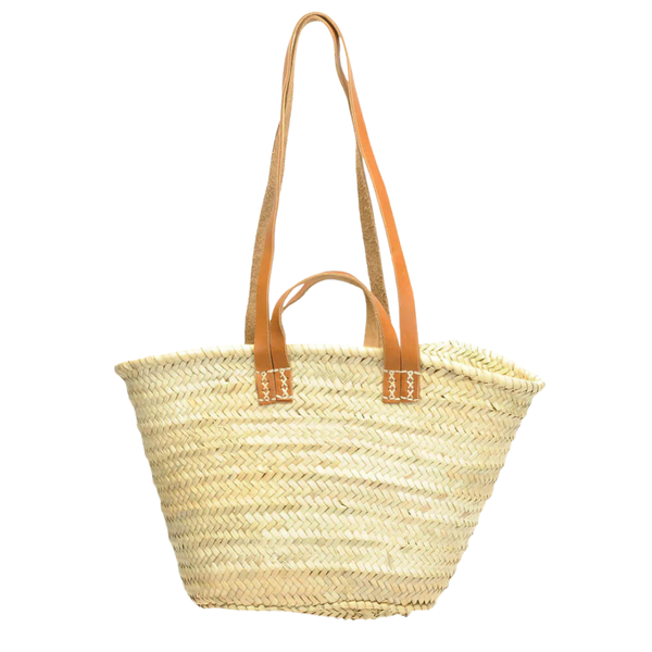 French Market Bag With Hand & Shoulder Straps