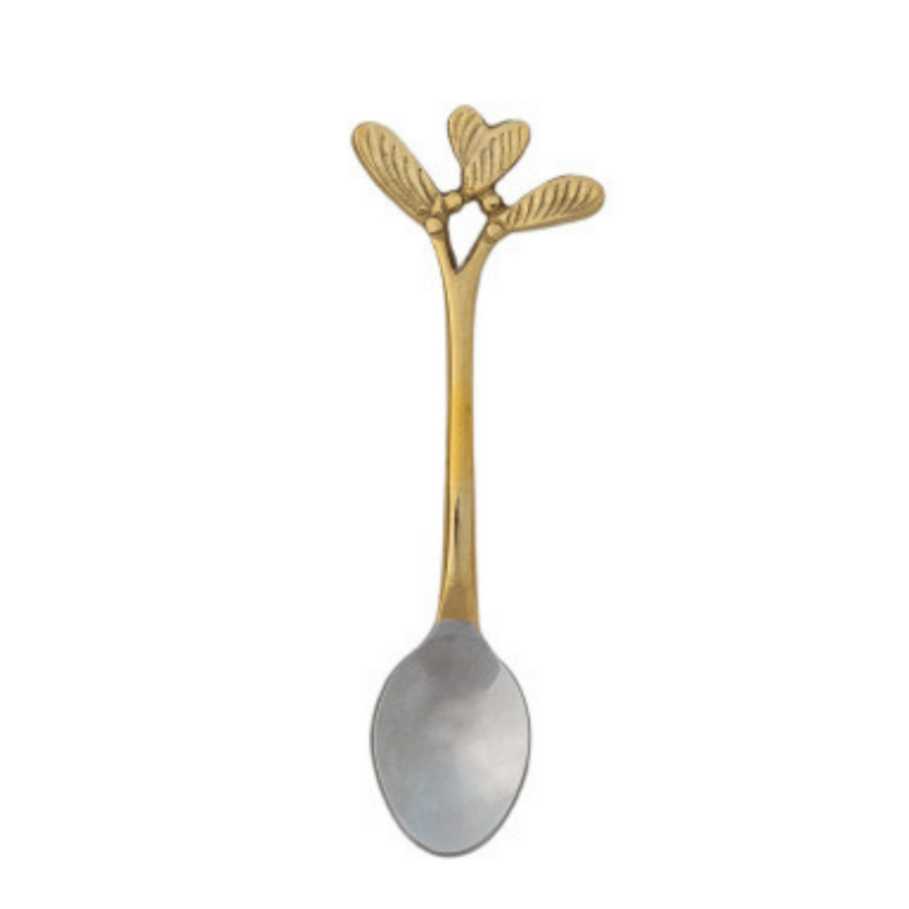 Mistletoe Steel Spoon
