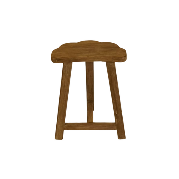 Layla Reclaimed Wood Stool (Available in Two Colours)