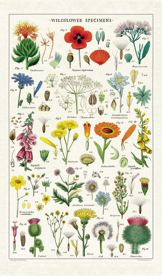 Wildflowers Tea Towel