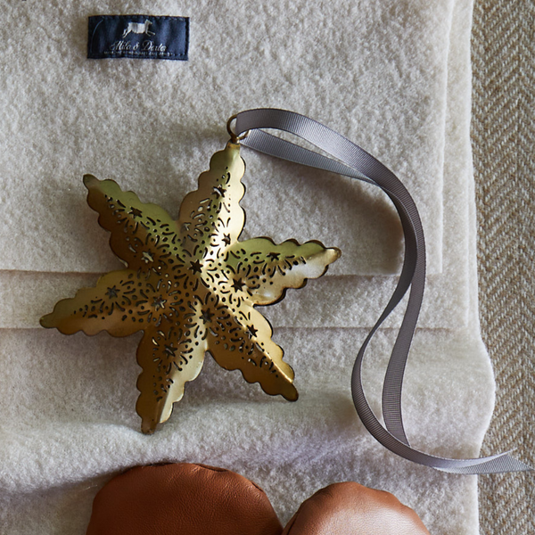 Brass Star Ornament