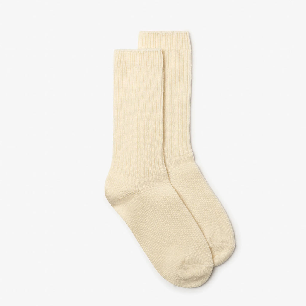 Made in Canada Merino Wool Socks - Natural (Two Sizes Available)