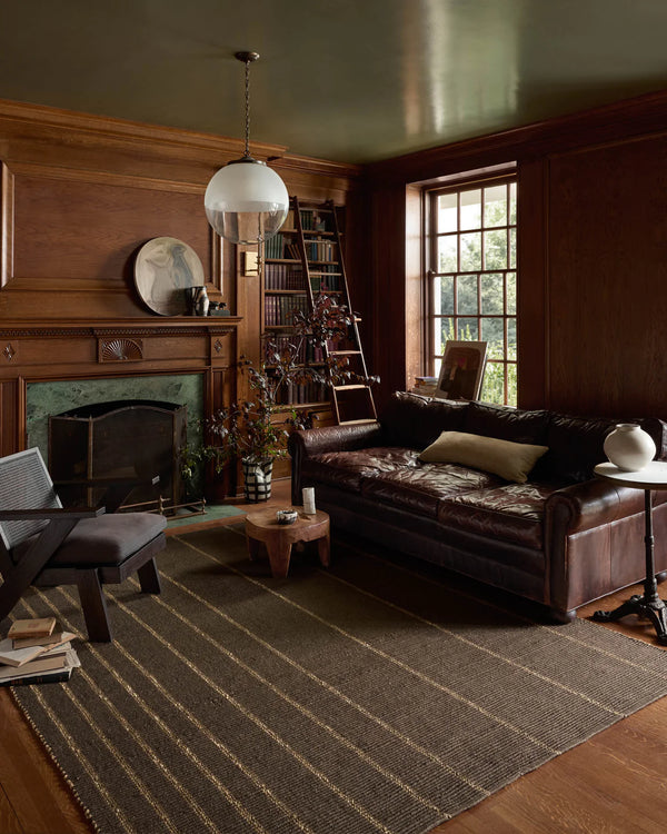 Leanne Ford x Loloi Weatherstaff Rug - Espresso / Natural