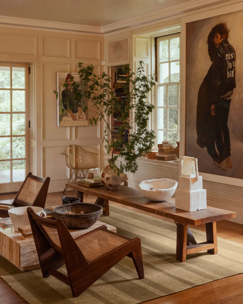 Leanne Ford x Loloi Weatherstaff Rug - Natural / Olive