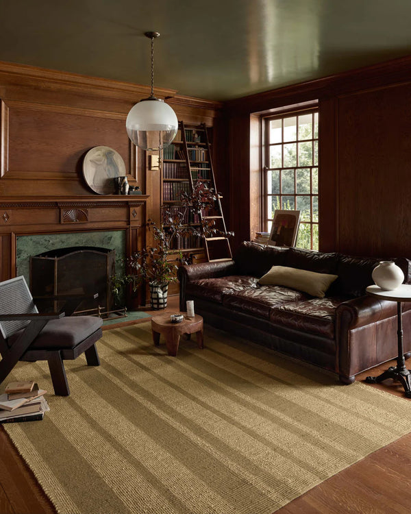 Leanne Ford x Loloi Weatherstaff Rug - Natural / Olive