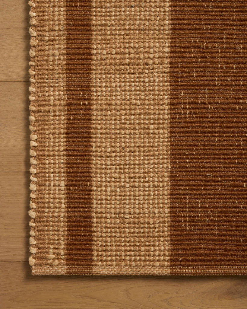 Leanne Ford x Loloi Weatherstaff Rug - Cinnamon / Natural