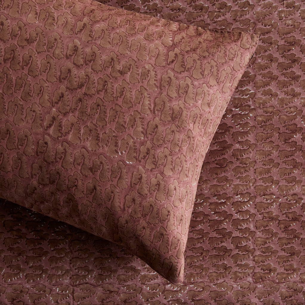 Tsunami Duvet Cover - Rose (Two Sizes Available)