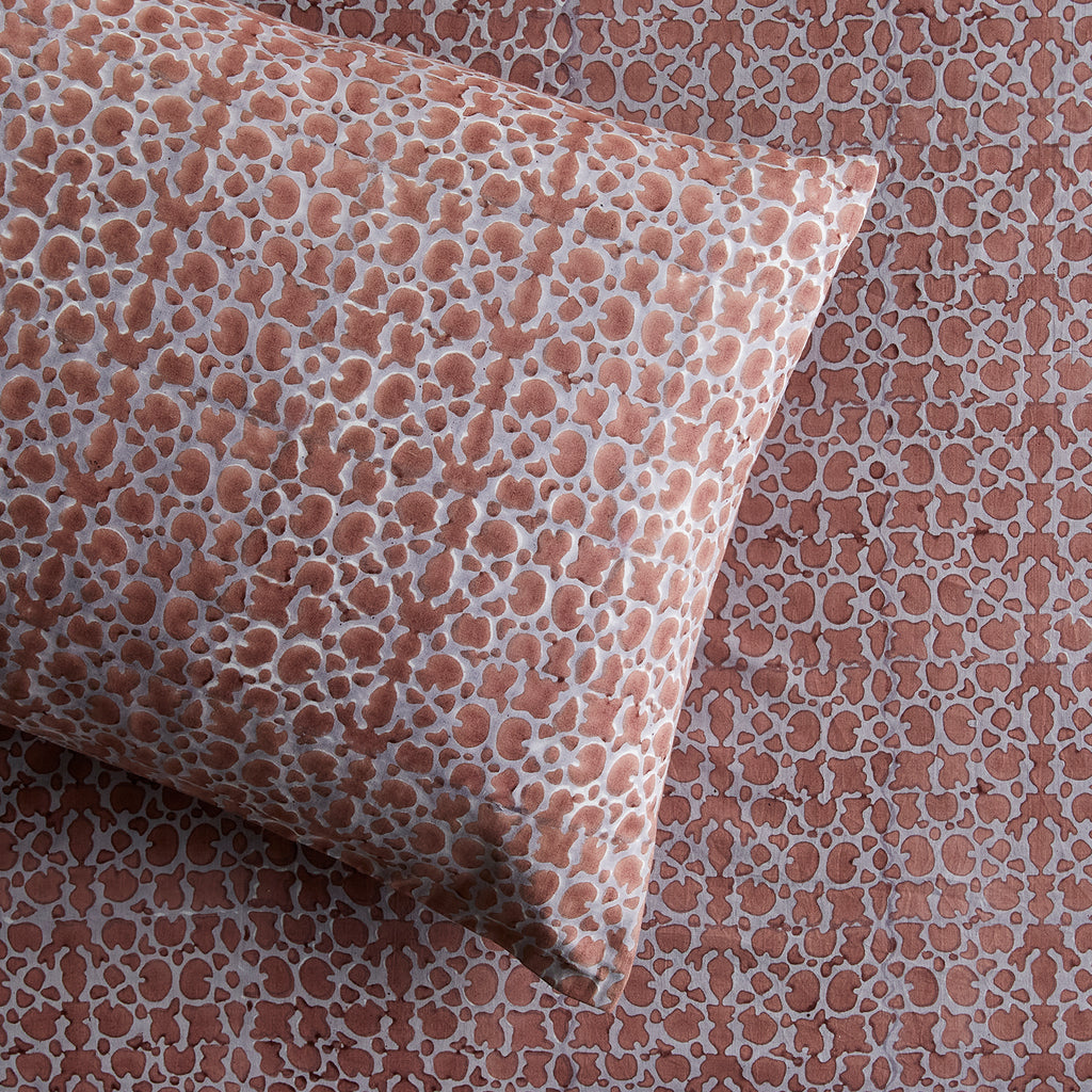 Suzani Duvet Cover - Rose (Two Sizes Available)