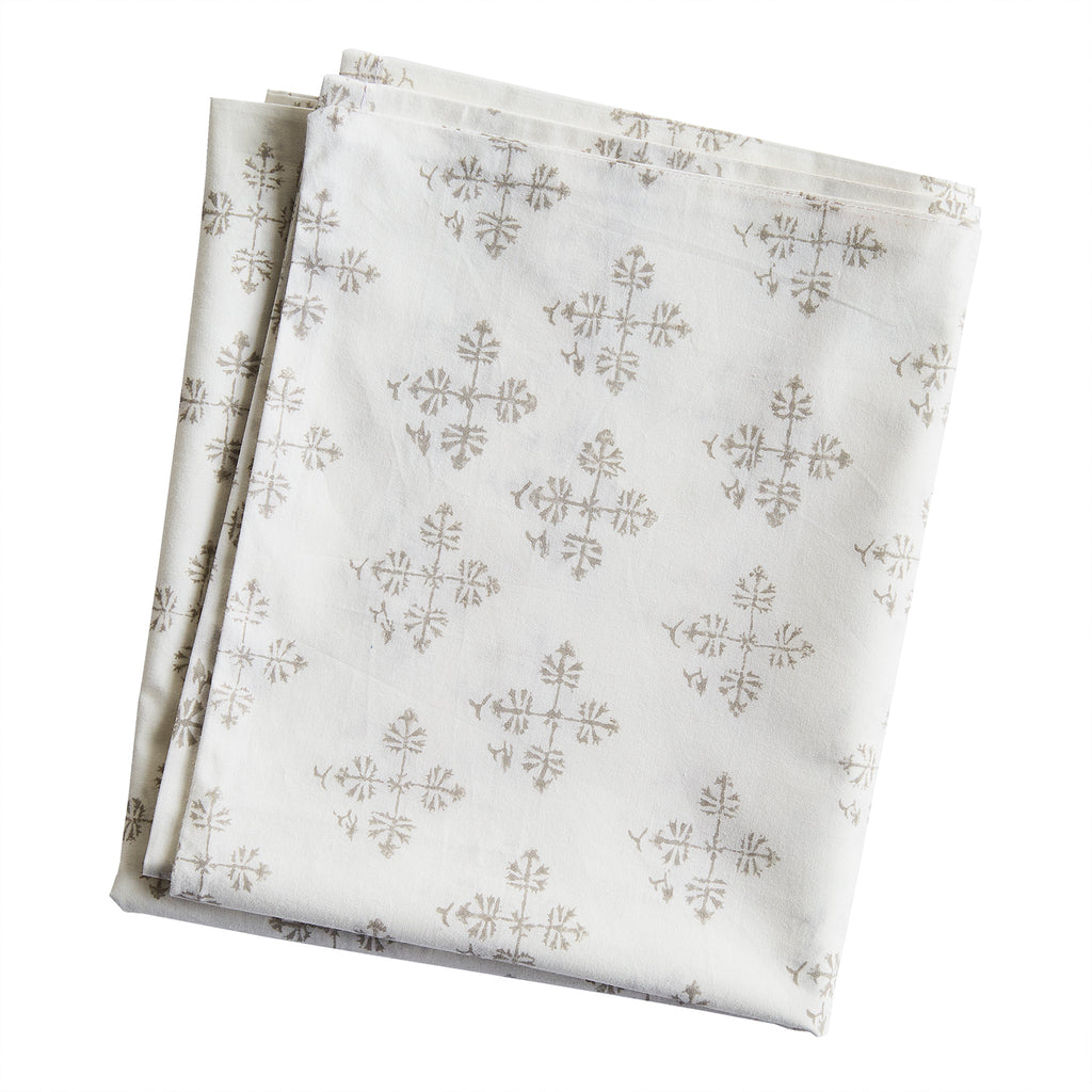 Sequim Flat Sheet - Smoke (Two Sizes Available)