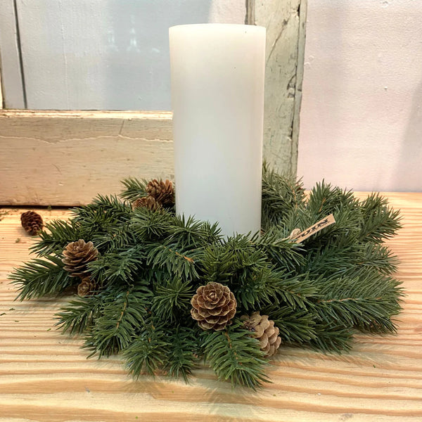 Pine Mini Wreath - 12" D