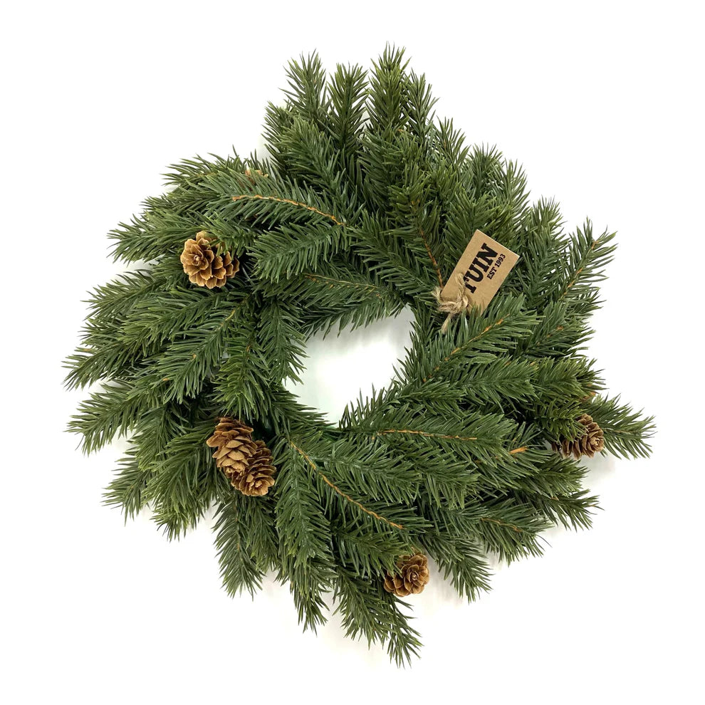 Pine Mini Wreath - 12" D