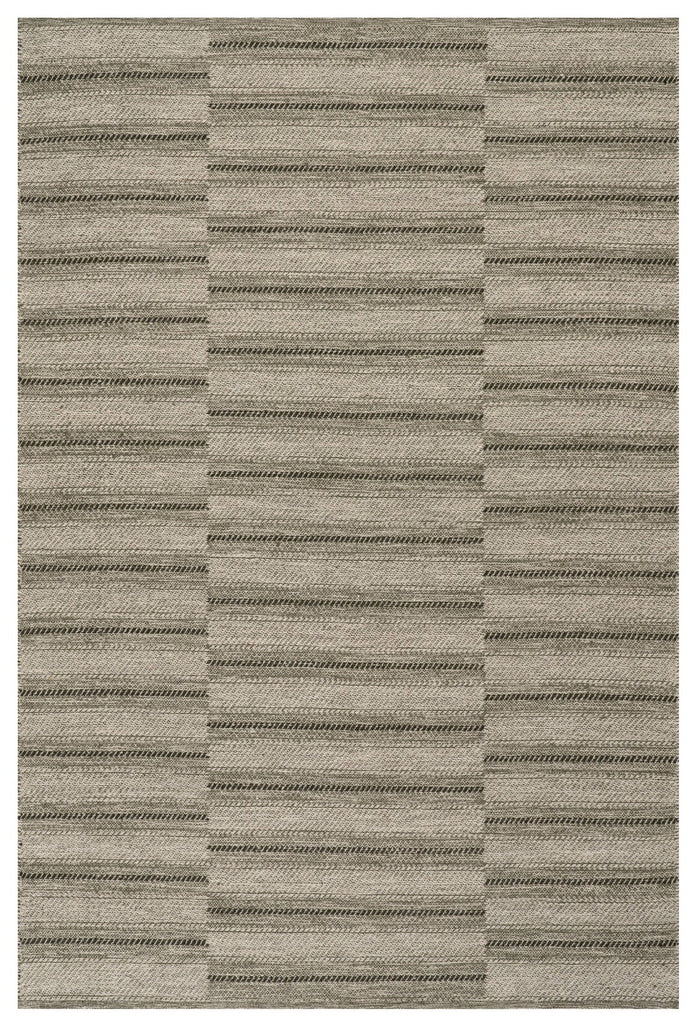 Dash & Albert - Mateo Striped Olive Wool Rug