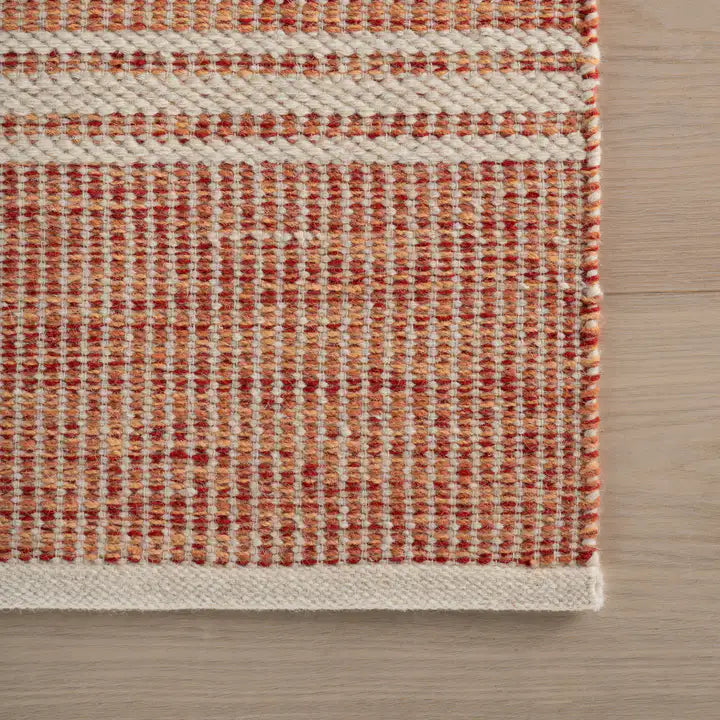 Dash & Albert - Malta Pink Woven Wool Rug