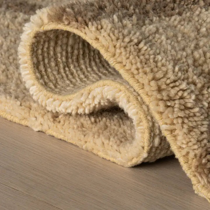 Dash & Albert - Sivra Bordered Sand Cotton Rug