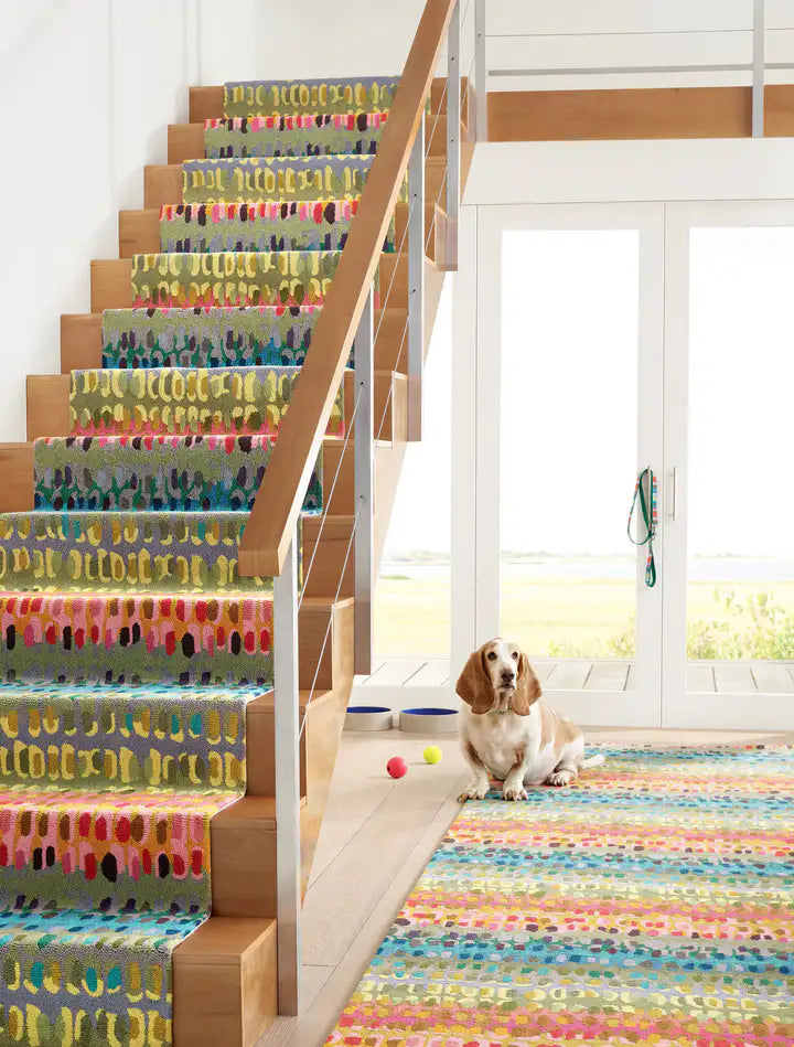 Dash & Albert - Paint Chip Multi Hand Micro Hooked Wool Rug