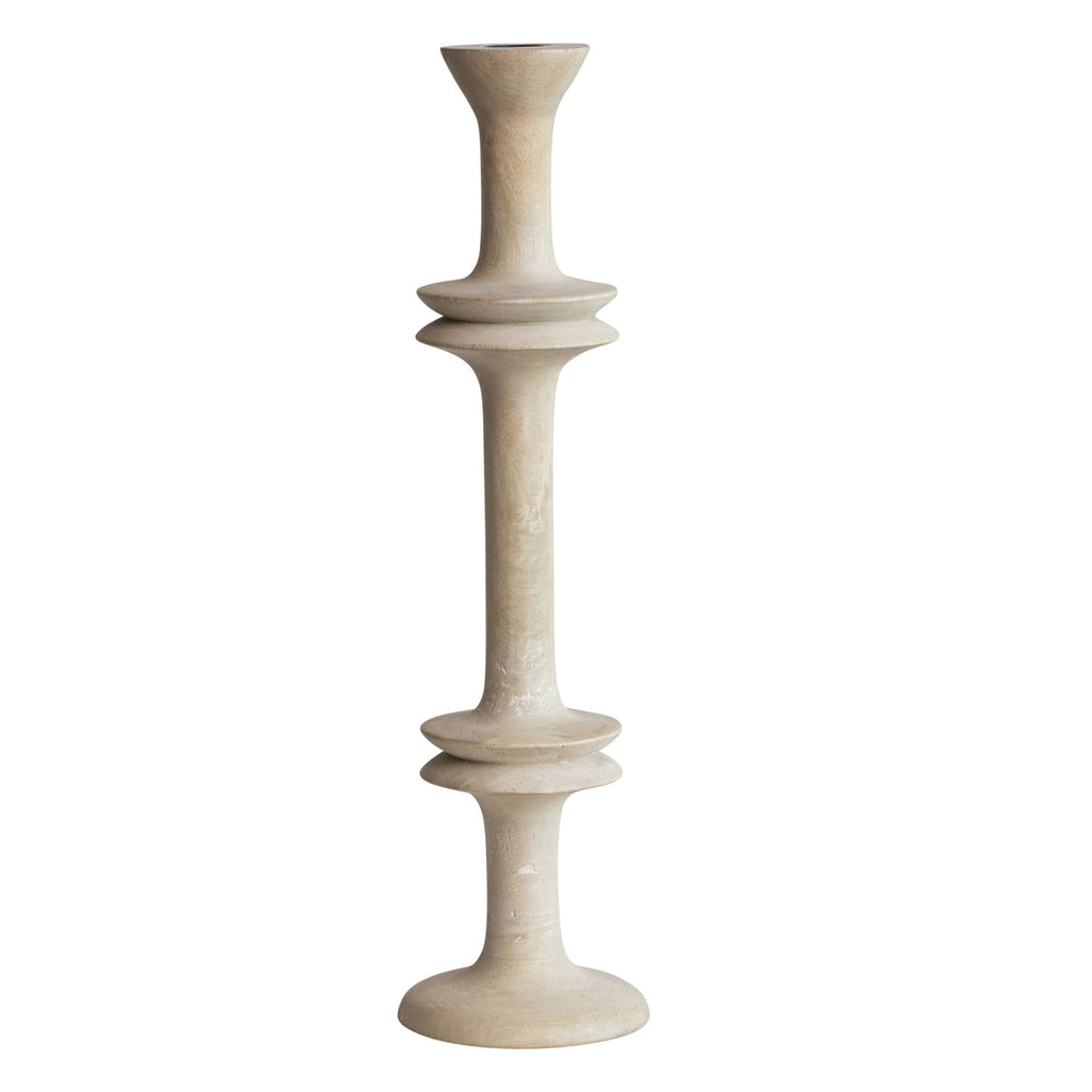 Carved Candle Holder