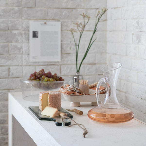 Concave Glass Bowl
