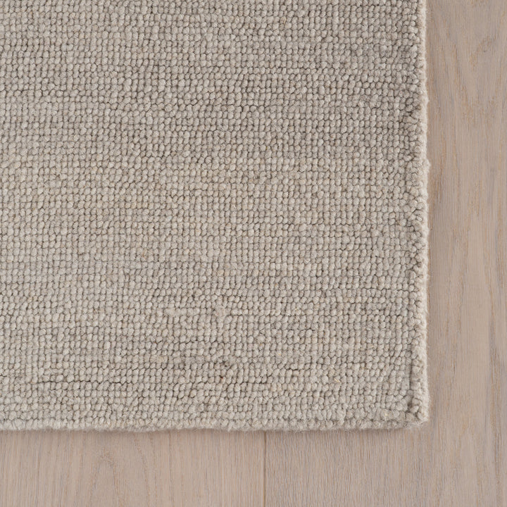 Dash & Albert - Hollis Solid Ivory Wool Rug