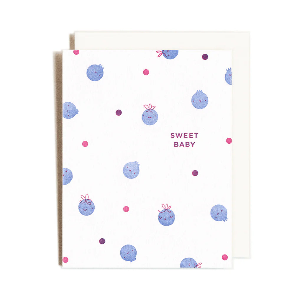 Blueberry Babies Card