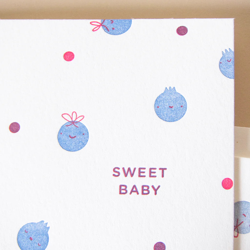 Blueberry Babies Card