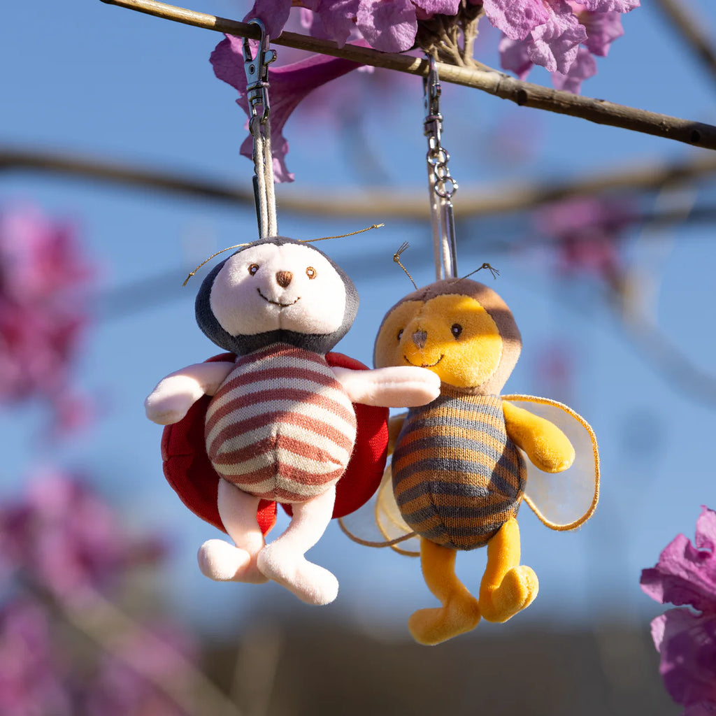 Ladybug & Bee Bag Charms (Two Styles Available)