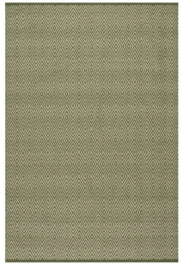 Dash & Albert - Diamond Sage Handwoven Indoor/Outdoor Rug