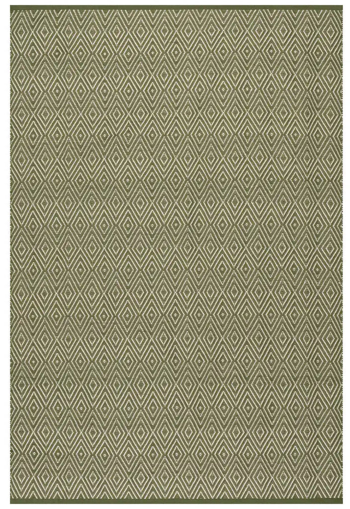 Dash & Albert - Diamond Sage Handwoven Indoor/Outdoor Rug