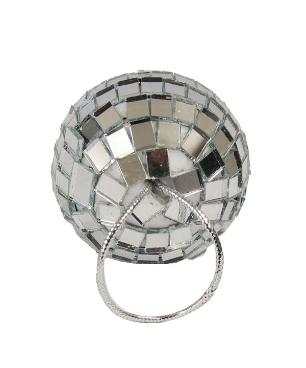 Boxed Set of 12 Mini Mirror Ball Ornaments