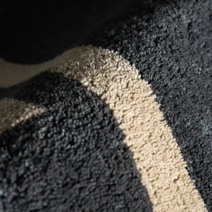 Dash & Albert - Orlina Bordered Blue Cotton Rug