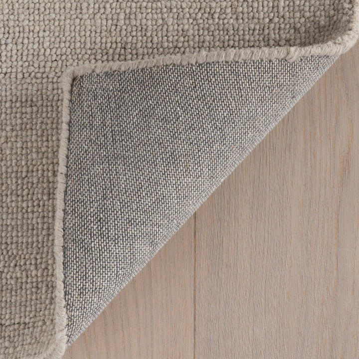 Dash & Albert - Hollis Solid Ivory Wool Rug