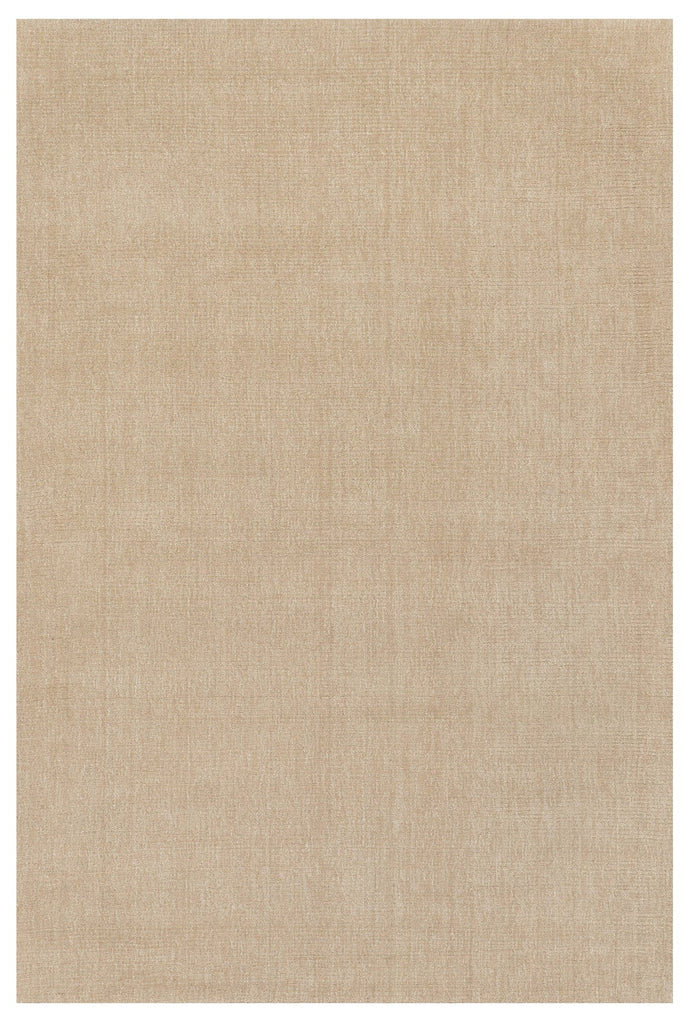 Dash & Albert - Crosby Solid Beige Wool Rug