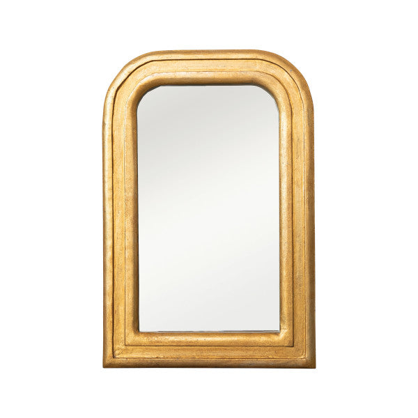 Arched Mango Wood Framed Mirror