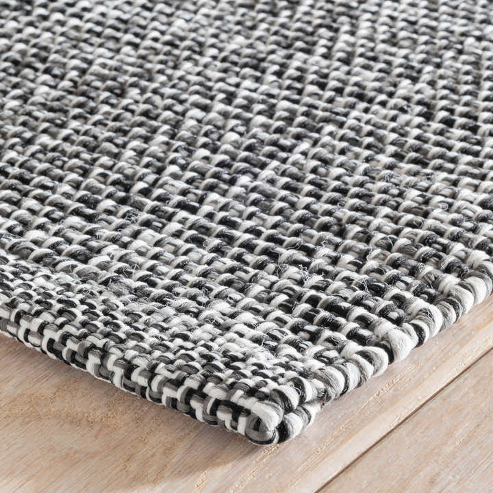 Dash & Albert - Fusion Black Handwoven Indoor/Outdoor Rug