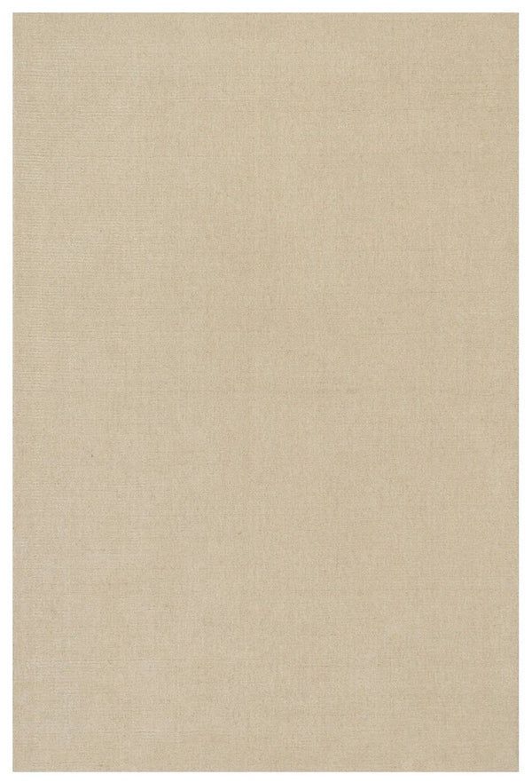 Dash & Albert - Crosby Solid Cream Wool Rug