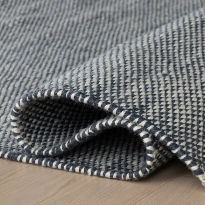 Dash & Albert - Pebble Blue Handwoven Performance Rug