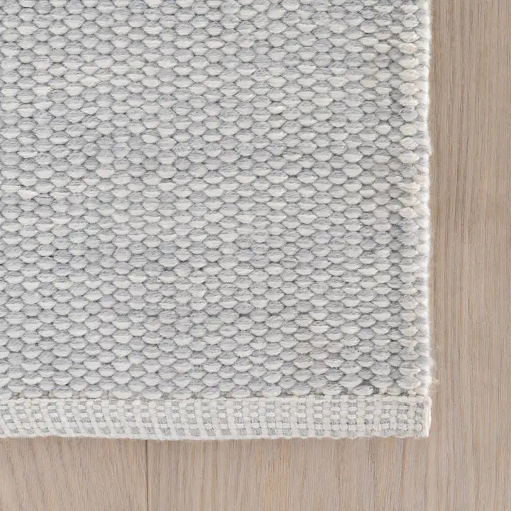 Dash & Albert - Pebble Grey Handwoven Performance Rug