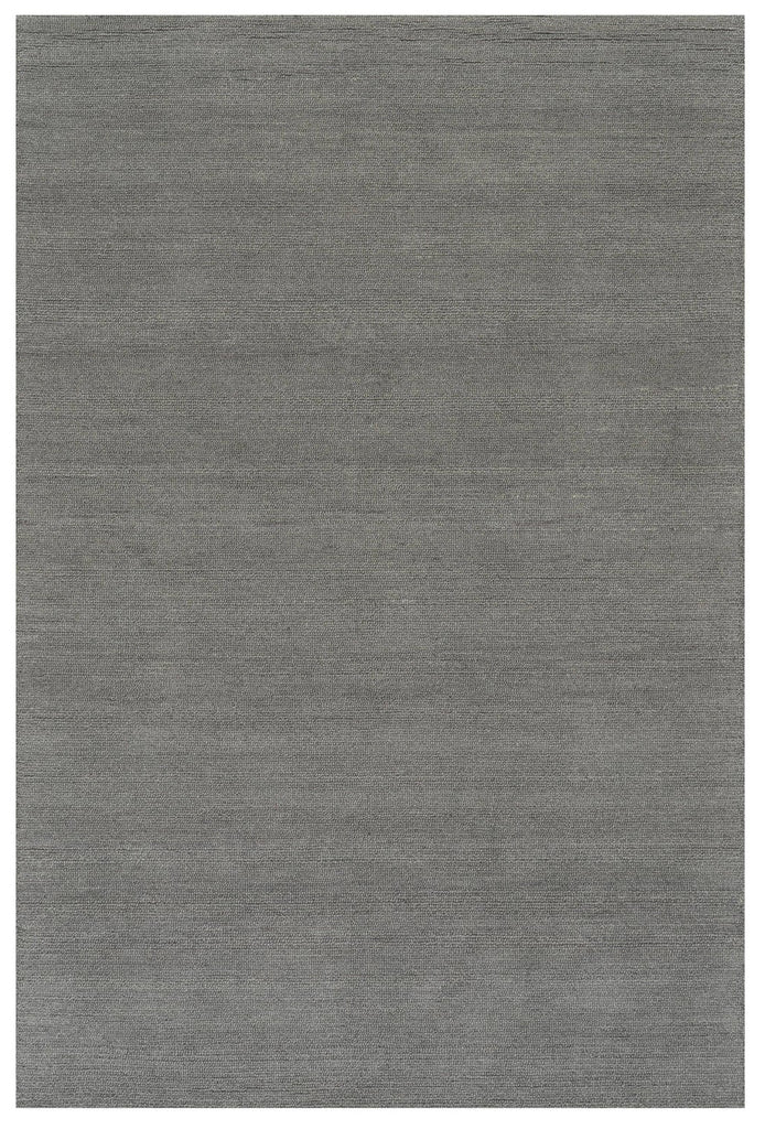 Dash & Albert - Hollis Solid Grey Wool Rug