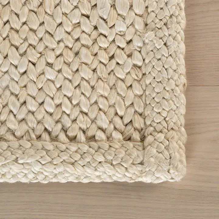 Dash & Albert - Thale Bleach Textured Handmade Jute Rug
