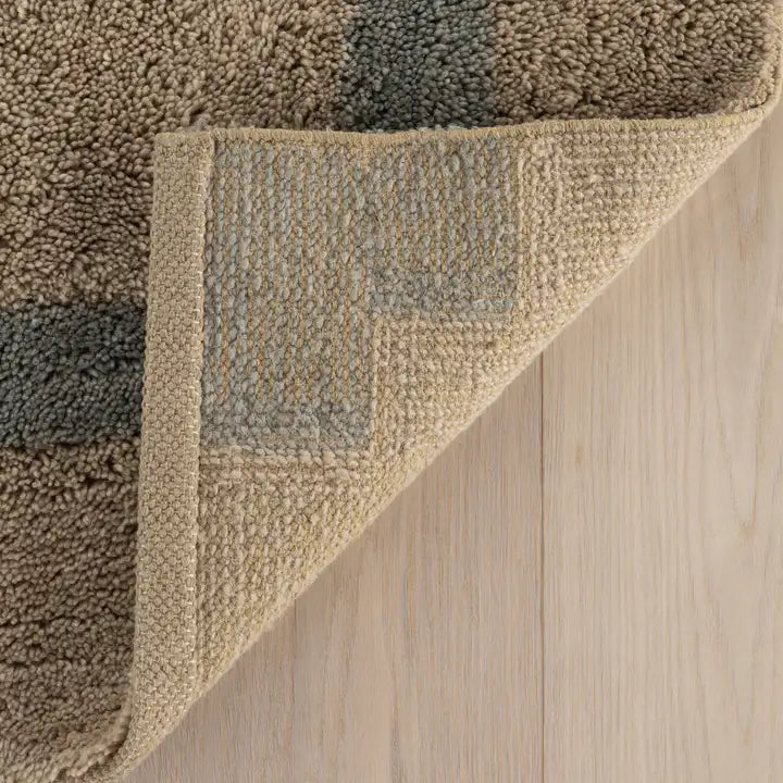 Dash & Albert - Orlina Bordered Grey Cotton Rug