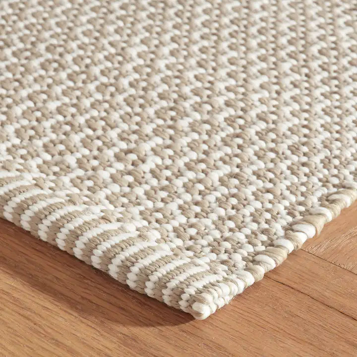 Dash & Albert - Finn Khaki Handwoven Indoor/Outdoor Rug
