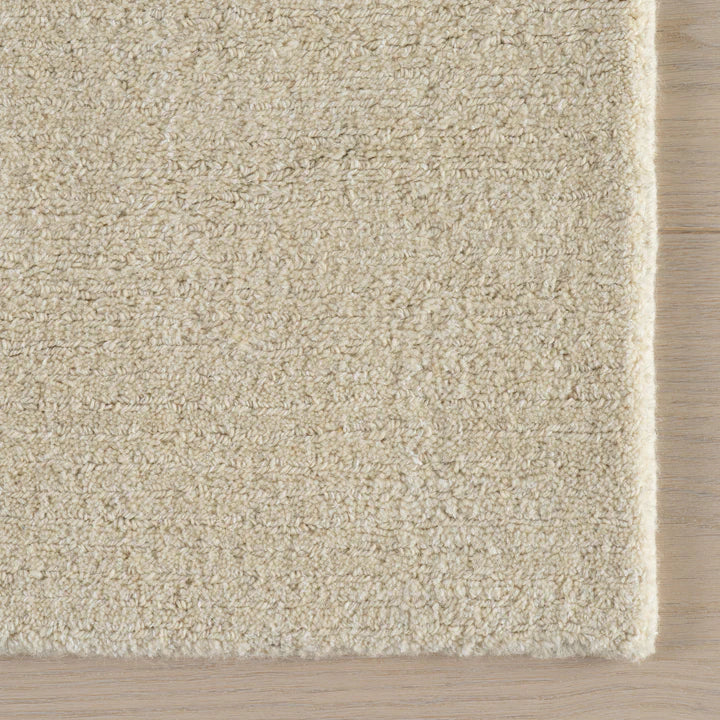 Dash & Albert - Crosby Solid Cream Wool Rug