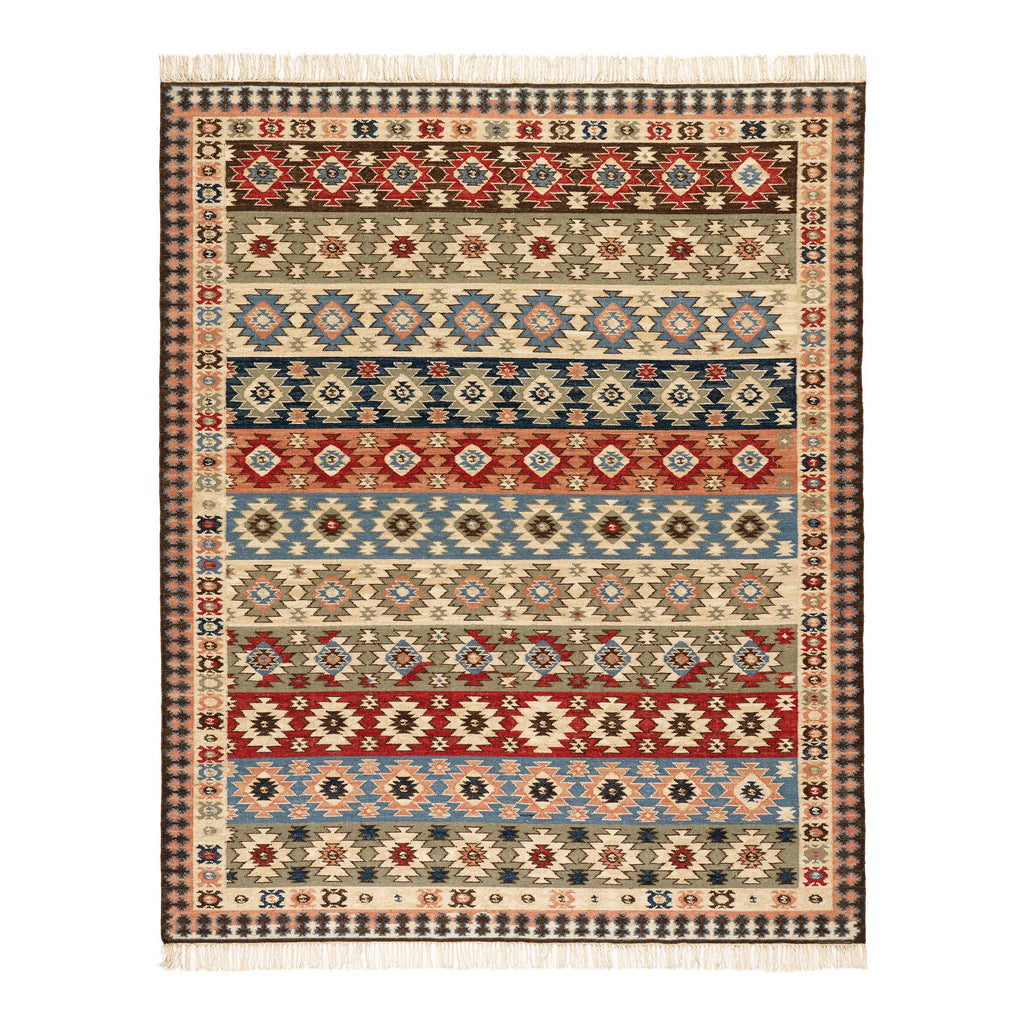 Dash & Albert - Balsam Kilim Multi Handwoven Wool Rug