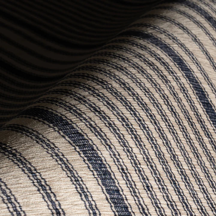 Dash & Albert - Clemira Coastal Striped Navy Machine Washable Rug