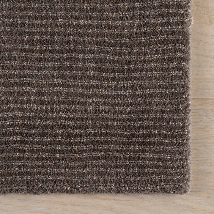 Dash & Albert - Crosby Solid Taupe Wool Rug