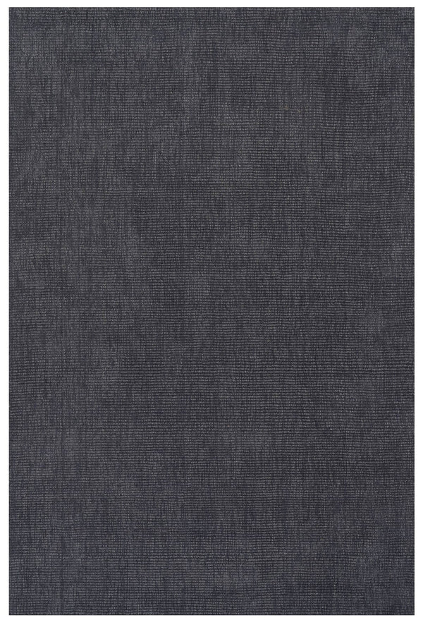 Dash & Albert - Crosby Solid Slate Blue Wool Rug