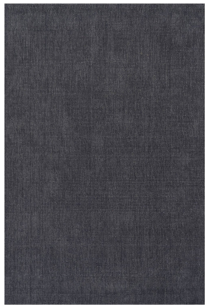 Dash & Albert - Crosby Solid Slate Blue Wool Rug