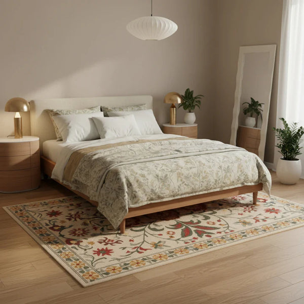 Dash & Albert - Shangrila Folk Floral Wool Rug