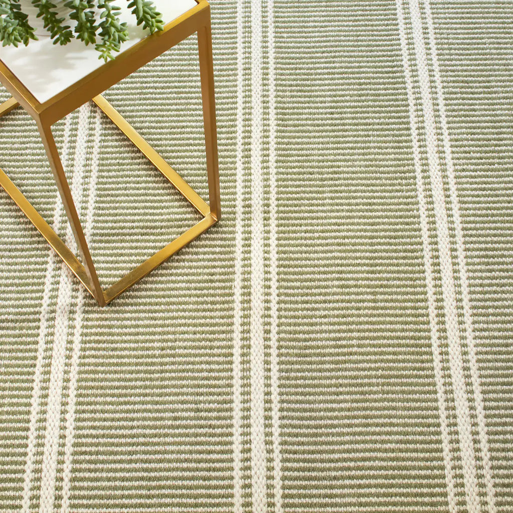 Dash & Albert - Malta Sage Woven Wool Rug