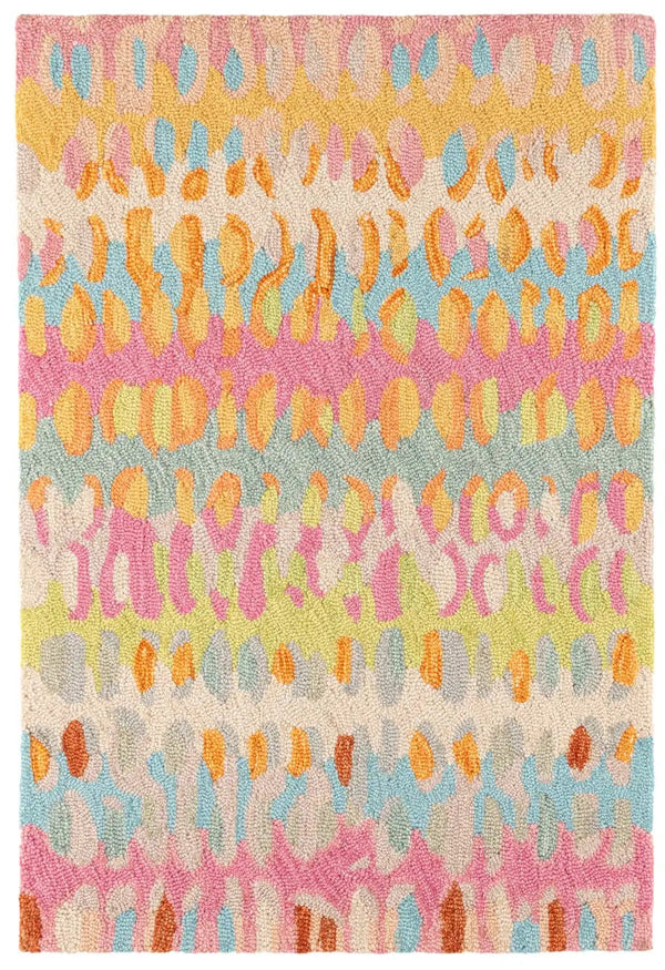 Dash & Albert - Paint Chip Confetti Hand Micro Hooked Wool Rug