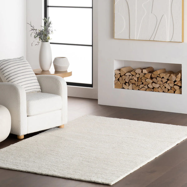 Dash & Albert - Ramsey Ivory Hand Knotted Wool Rug